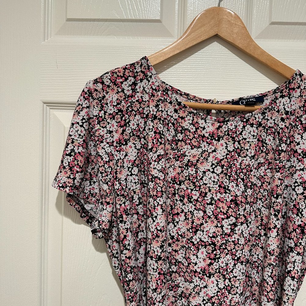 CHAPS Floral Midi Dress